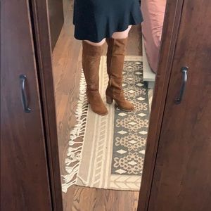 Dole Vita OTK Suede Boots